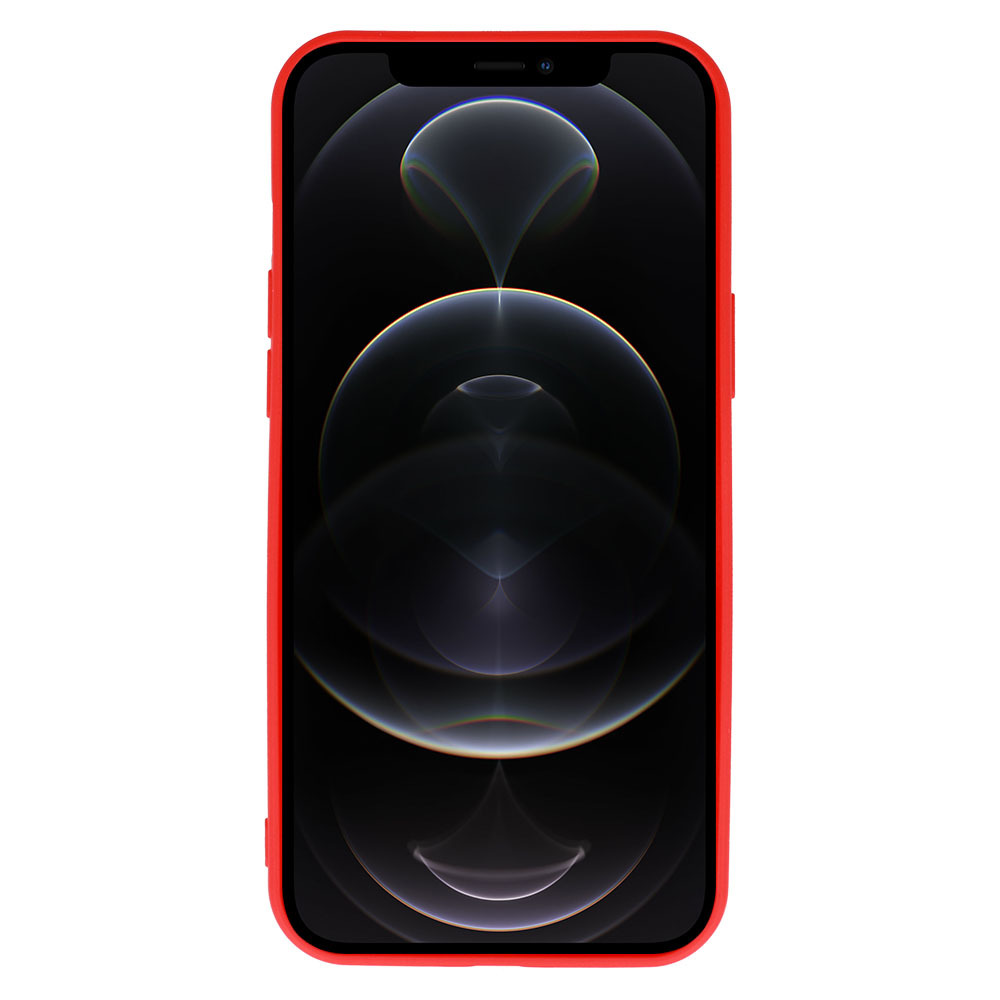 Vennus Silicone Heart Case for Iphone 11 Pro design 1 red