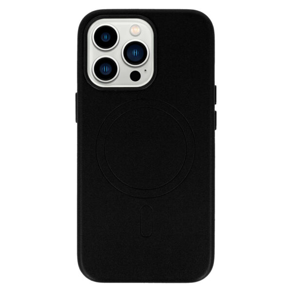 MagSafe Leather Case Iphone 13 Pro Black