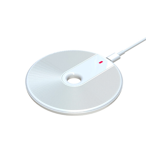 Wireless Induction Charger QI Universal Fast Charge - FC06 15W White (min.2A)