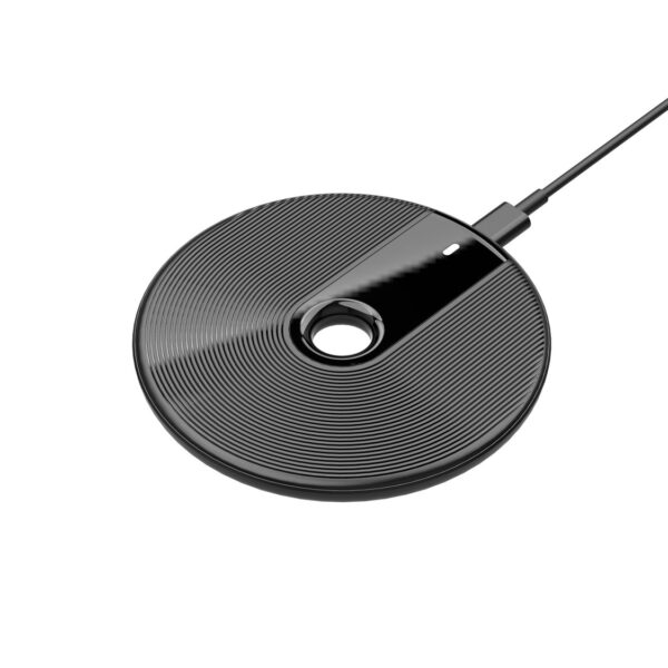 Wireless Induction Charger QI Universal Fast Charge - FC06 15W Black (min.2A)