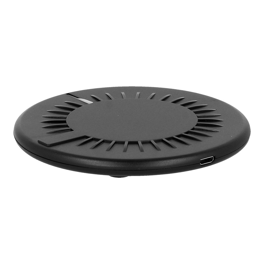 Wireless Induction Charger QI Universal Fast Charge - FC07 10W Black (min.2A)