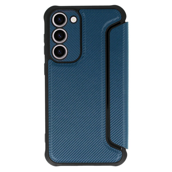 Razor Carbon Book Case for Samsung Galaxy S23 Plus navy