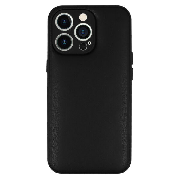 Leather 3D Case for Iphone 13 Pro design 1 black
