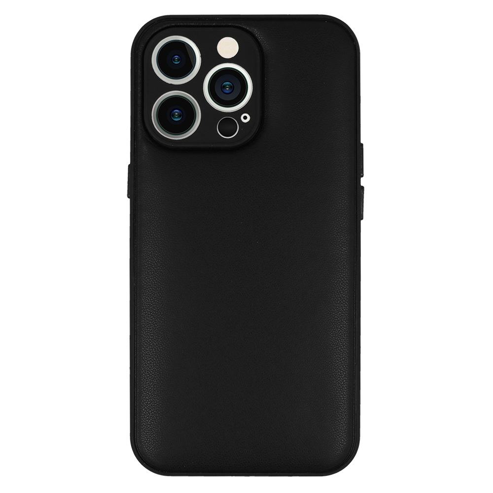 Leather 3D Case for Iphone 13 Pro design 1 black