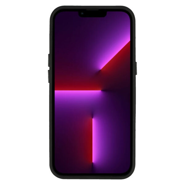 Leather 3D Case for Iphone 13 Pro design 1 black