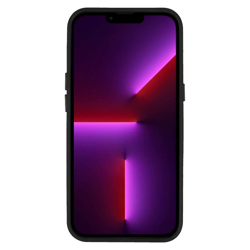 Leather 3D Case for Iphone 13 Pro design 1 black