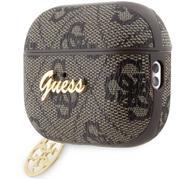 Original Case GUESS 4G Charm Collection GUAP2G4GSMW for Airpods Pro 2 cover brown