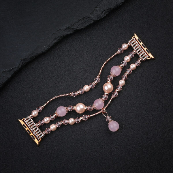 Bracelet loop for Apple Watch 42/44/45 design 4 pink
