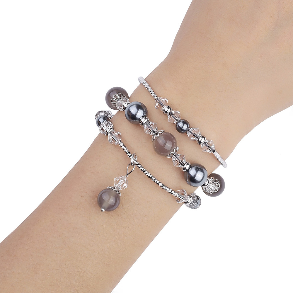 Bracelet loop for Apple Watch 42/44/45 design 4 grey