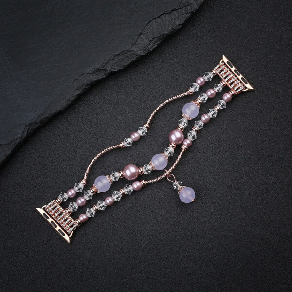 Bracelet loop for Apple Watch 38/40/41 design 4 gold-purple