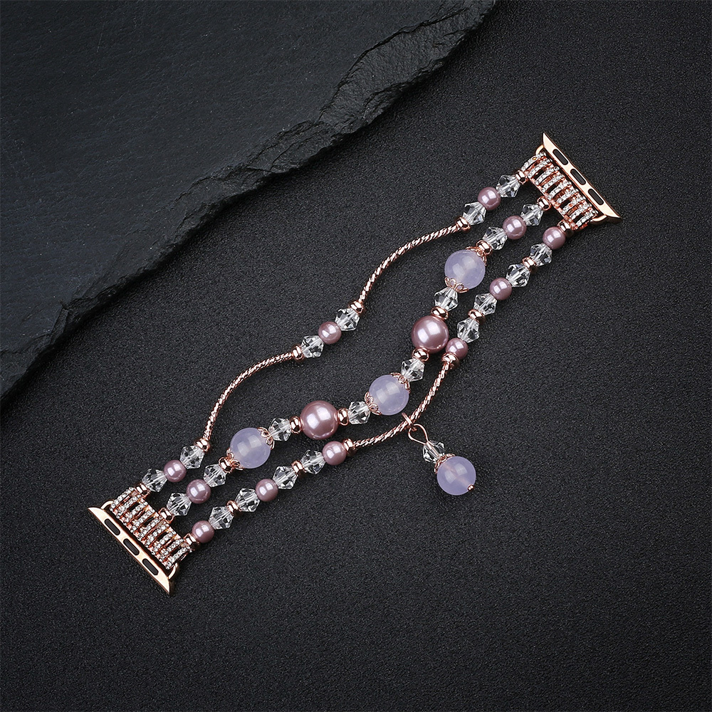 Bracelet loop for Apple Watch 38/40/41 design 4 gold-purple