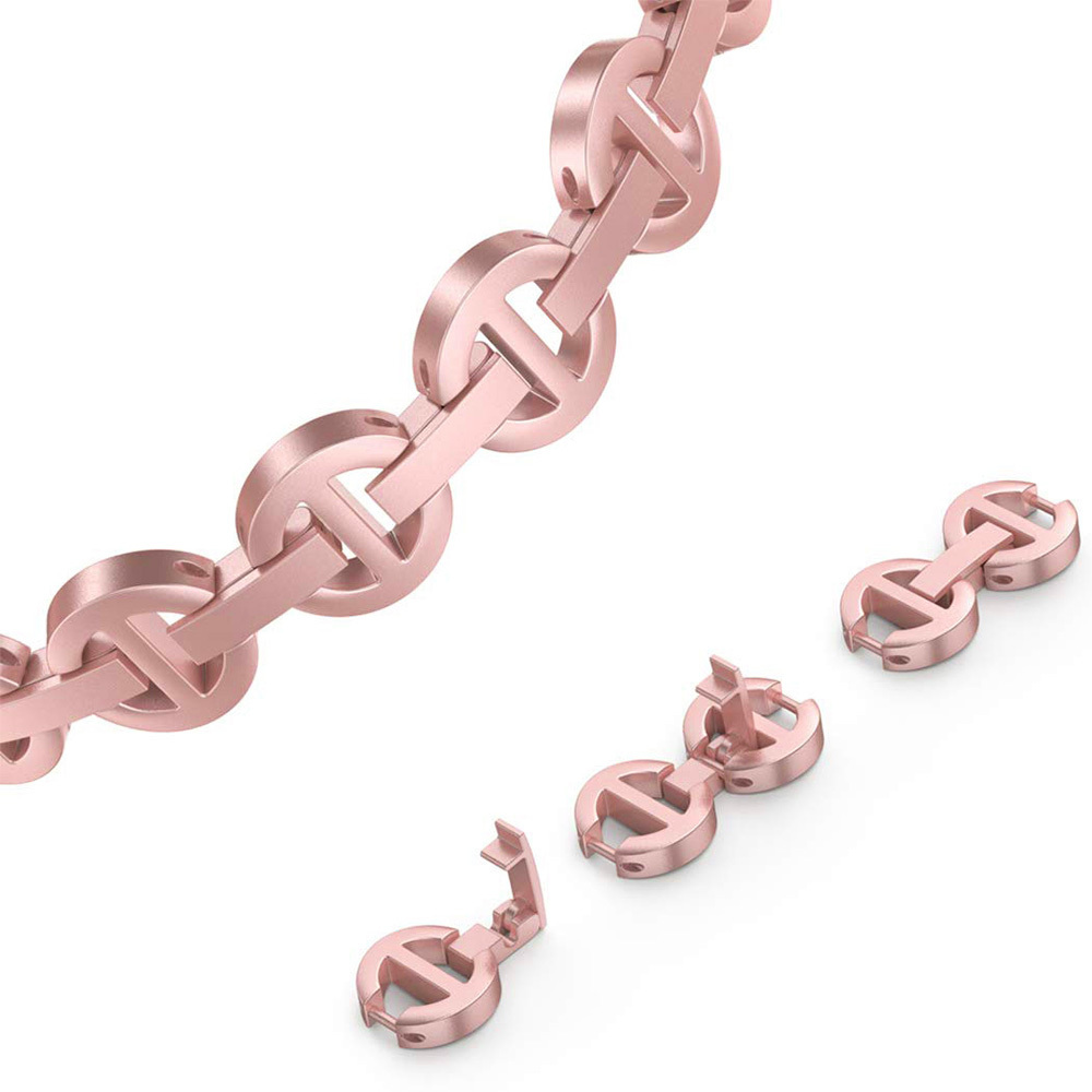 Bracelet loop for Apple Watch 42/44/45 design 3 pink