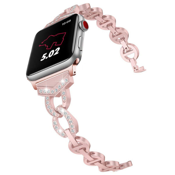 Bracelet loop for Apple Watch 42/44/45 design 3 pink
