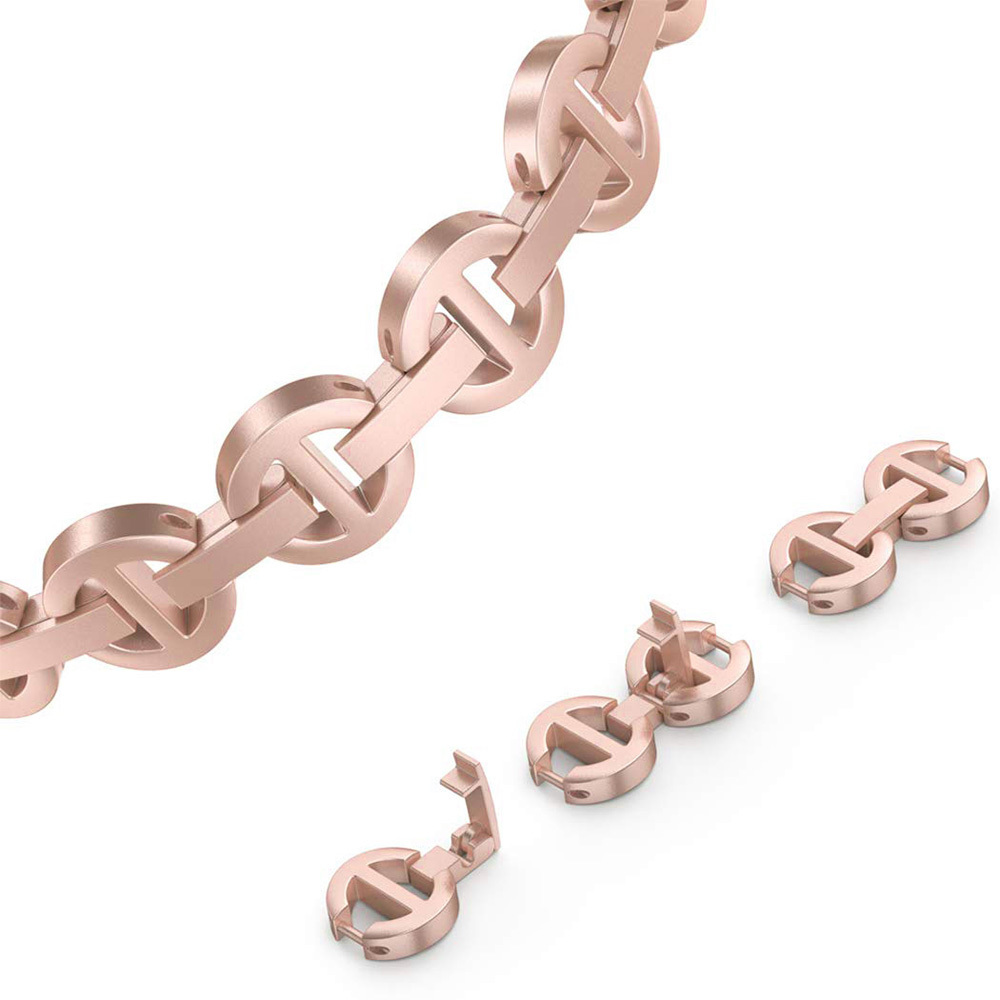 Bracelet loop for Apple Watch 42/44/45 design 3 rose gold
