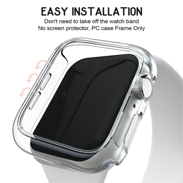 Case for Apple Watch 45mm PC1 red