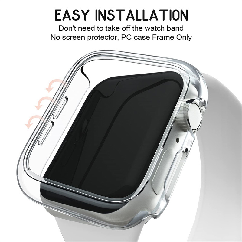 Case for Apple Watch 45mm PC1 red