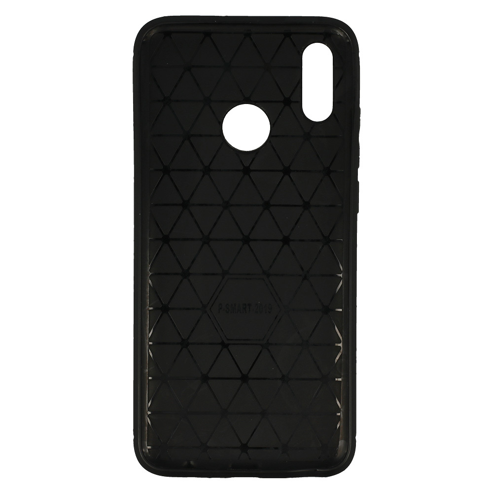 Back Case CARBON for HUAWEI P SMART 2019 Black