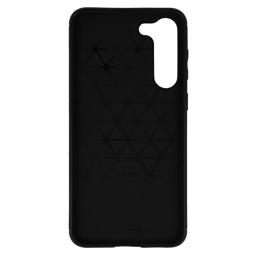 Back Case CARBON for SAMSUNG GALAXY S23 PLUS Black