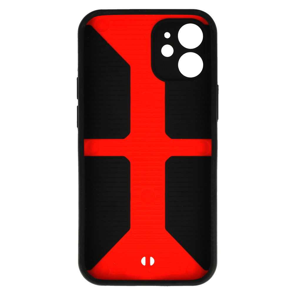 TEL PROTECT Grip Case for Iphone 12 Red