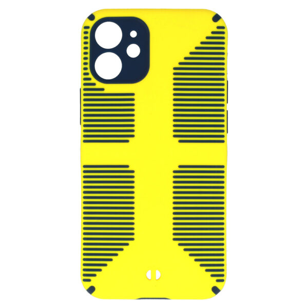 TEL PROTECT Grip Case for Iphone 12 Mini Yellow