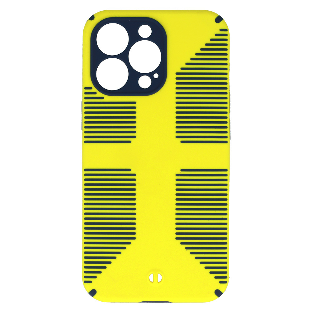 TEL PROTECT Grip Case for Iphone 13 Pro Max Yellow
