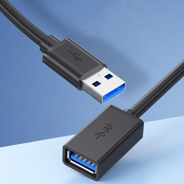 Extension cable - USB to USB 3.0 - 3 metres black