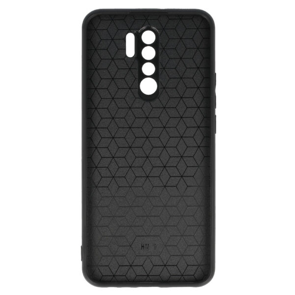 Tel Protect CARBON Case for Xiaomi Redmi 9 Black with red stripe