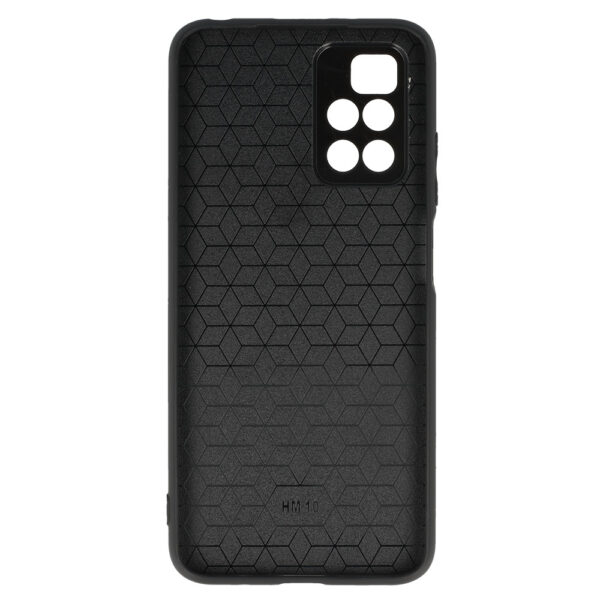 Tel Protect CARBON Case for Xiaomi Redmi 10 Black with red stripe