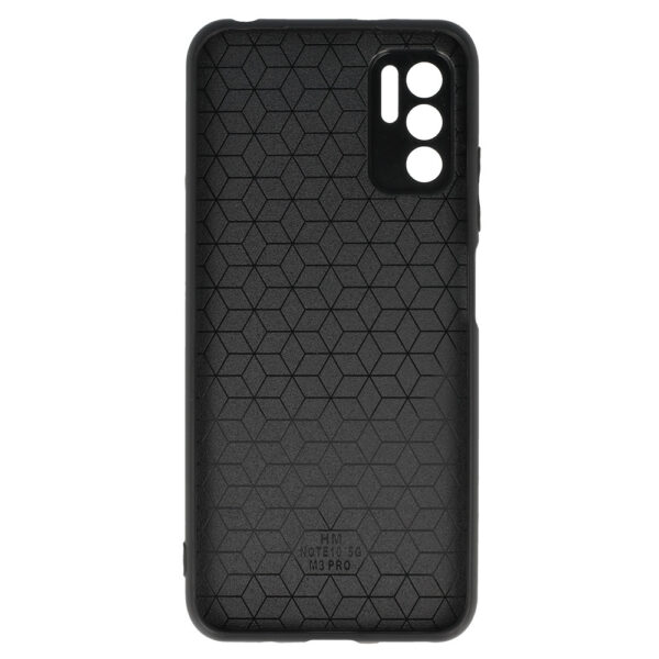 Tel Protect CARBON Case for Xiaomi Redmi Note 10 5G Black with red stripe