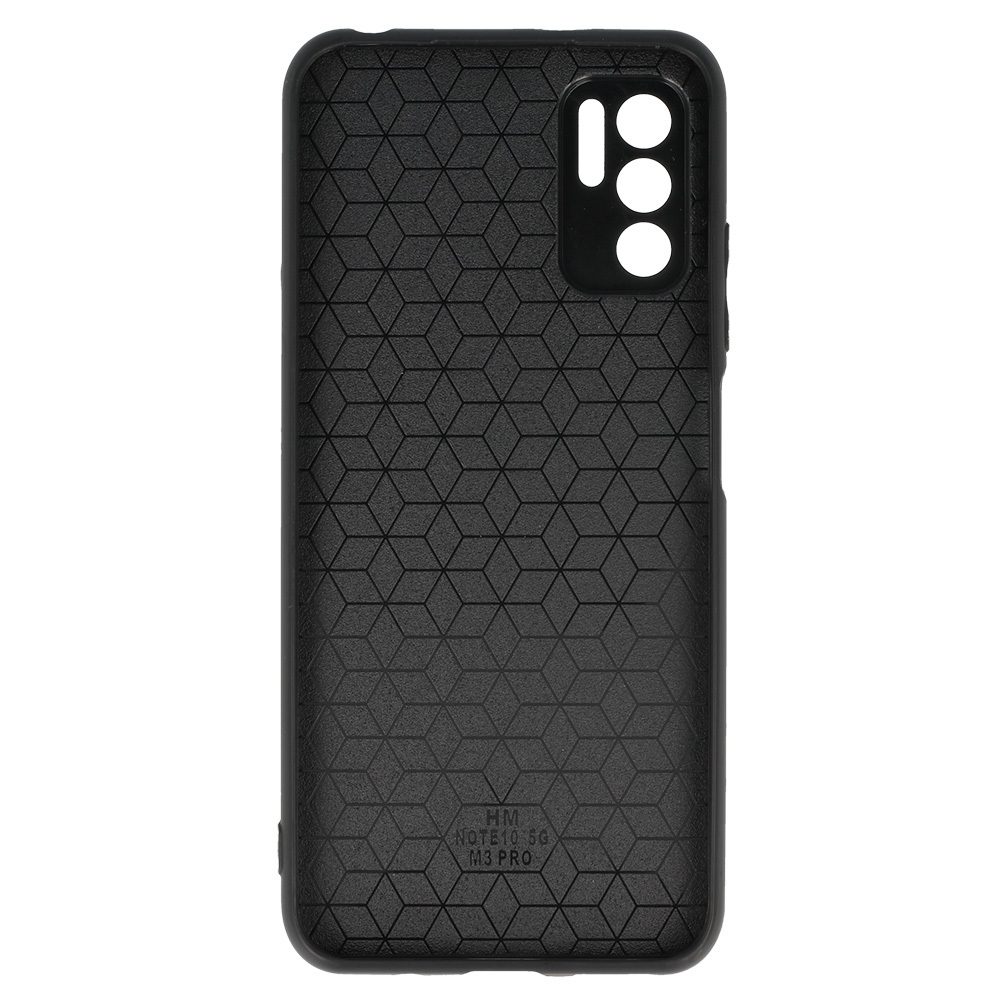 Tel Protect CARBON Case for Xiaomi Redmi Note 10 5G Black with red stripe