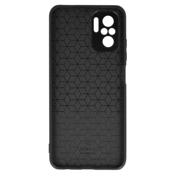 Tel Protect CARBON Case for Xiaomi Redmi Note 10/Note 10S/Poco M5S Black with red stripe