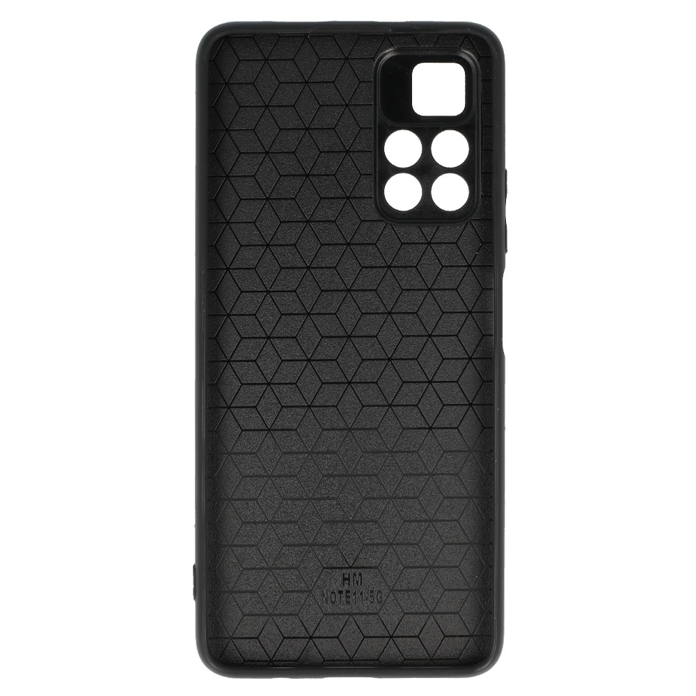 Tel Protect CARBON Case for Xiaomi Redmi Note 11 5G/Note 11S 5G/Poco M4 Pro 5G Black with red stripe