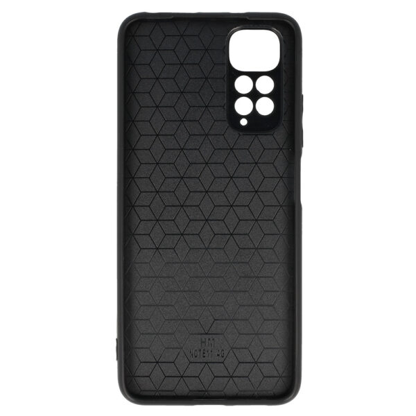 Tel Protect CARBON Case for Xiaomi Redmi Note 11 Pro/Note 11 Pro 5G Black with red stripe