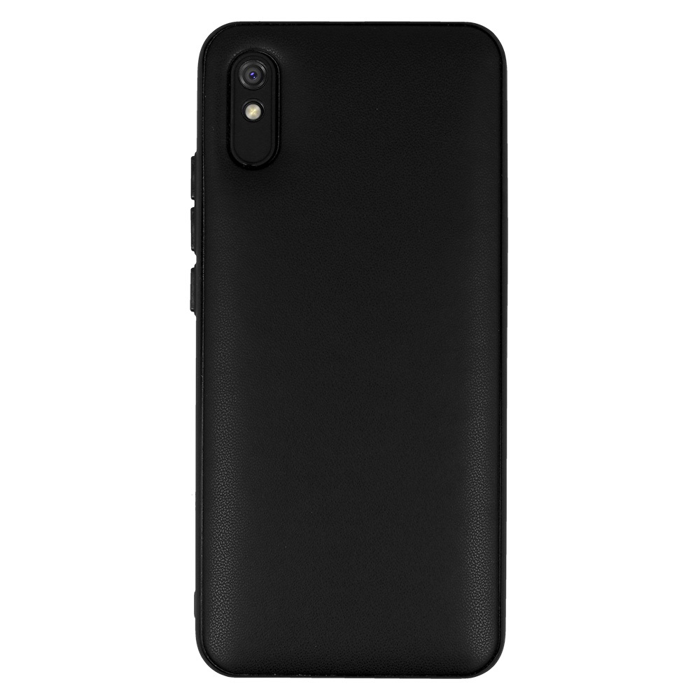Leather 3D Case for Xiaomi Redmi 9A design 1 black