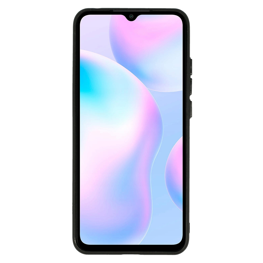 Leather 3D Case for Xiaomi Redmi 9A design 2 black