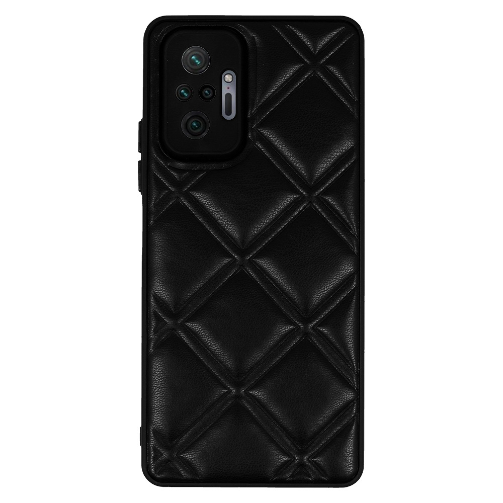 Leather 3D Case for Xiaomi Redmi Note 10 Pro/Note 10 Pro Max design 3 black