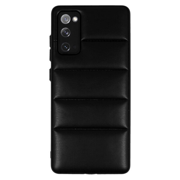 Leather 3D Case for Samsung Galaxy S20 FE/Lite design 2 black