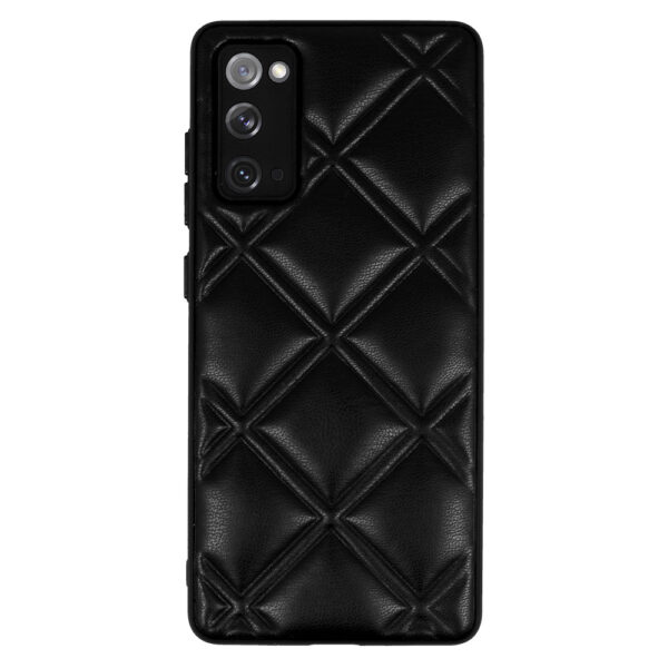 Leather 3D Case for Samsung Galaxy S20 FE/Lite design 3 black