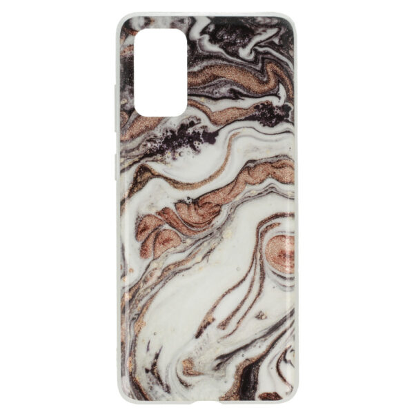 Marble Glitter Case for Samsung Galaxy S20 Plus Design 1