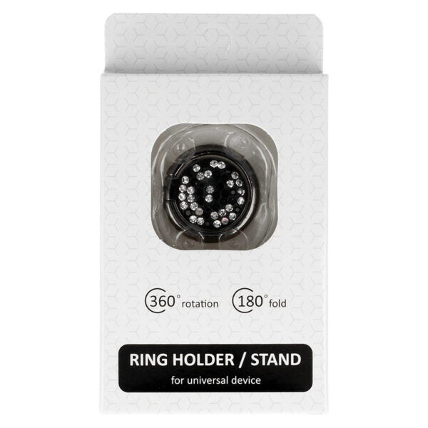 Ring Holder SNAKE - Black