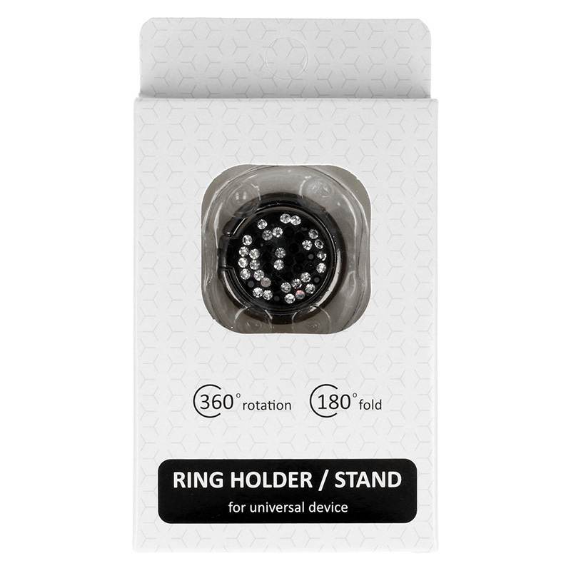 Ring Holder SNAKE - Black