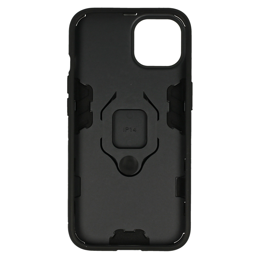 Ring Armor Case for Iphone 14 Black
