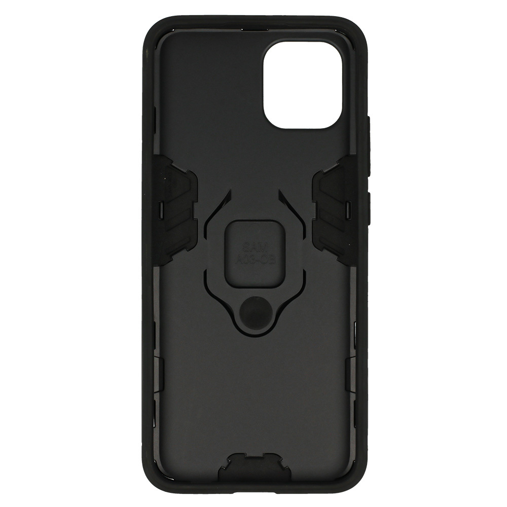 Ring Armor Case for Samsung Galaxy A03 Black