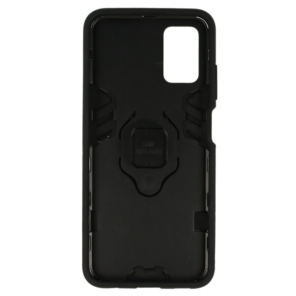 Ring Armor Case for Samsung Galaxy A03S Black