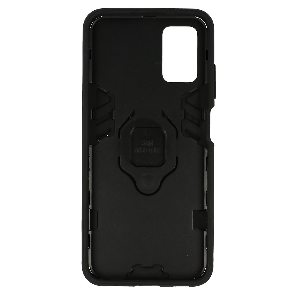 Ring Armor Case for Samsung Galaxy A03S Black