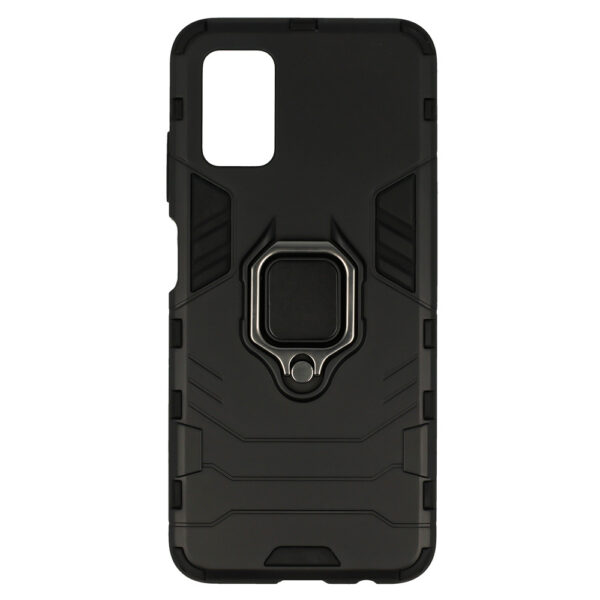 Ring Armor Case for Samsung Galaxy A03S Black