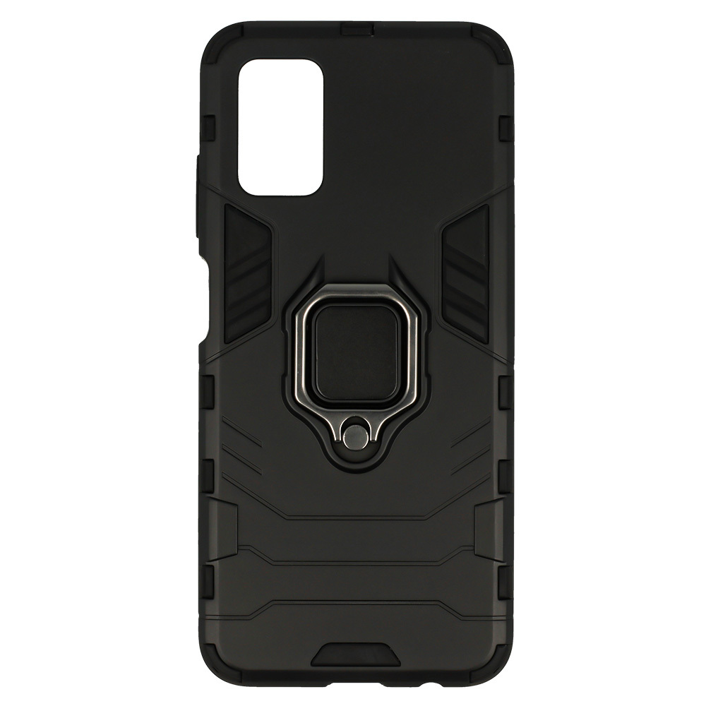 Ring Armor Case for Samsung Galaxy A03S Black