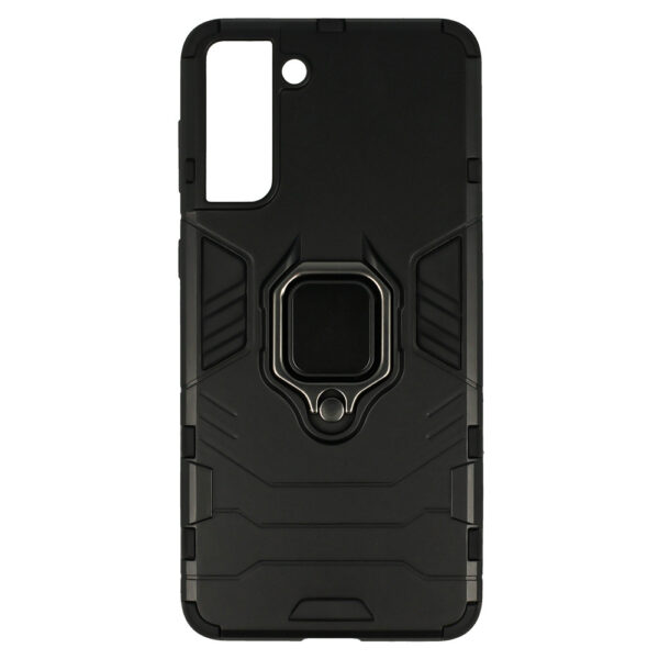 Ring Armor Case for Samsung Galaxy S21 FE Black