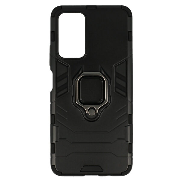 Ring Armor Case for Xiaomi Poco M4 Pro 5G Black