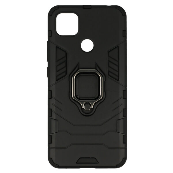 Ring Armor Case for Xiaomi Redmi 10A Black